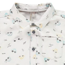 Chemise Manches Longues Imprimée Voitures Pour Bébé Garçon -Orchestra HLAMIA GRC 3 X