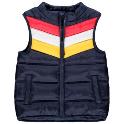 Doudoune Sans Manches Matelassée Pour Bébé Garçon