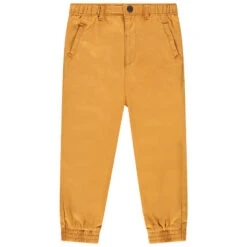 Pantalon En Toile Uni Pour Bébé Garçon