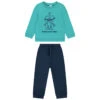 Ensemble Sweat Et Pantalon De Jogging Motif Robot Pour Bébé Garçon
