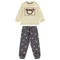 Ensemble 2 Pièces Sweat Et Pantalon De Jogging Pour Bébé Garçon