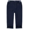 Pantalon Piqué Bleu Marine Pour Bébé Garçon