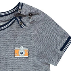 T-shirt Manches Courtes En Jersey Twisteed Pour Bébé Garçon -Orchestra HLAMK1 BLF 3 X