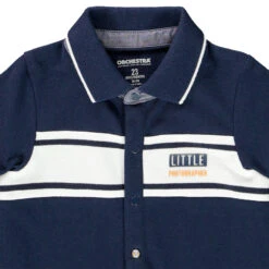 Combinaison Courte En Jersey Piqué Pour Bébé Garçon -Orchestra HLAMKB BLF 4 X