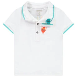 Polo Manches Courtes Print Monstres Pour Bébé Garçon