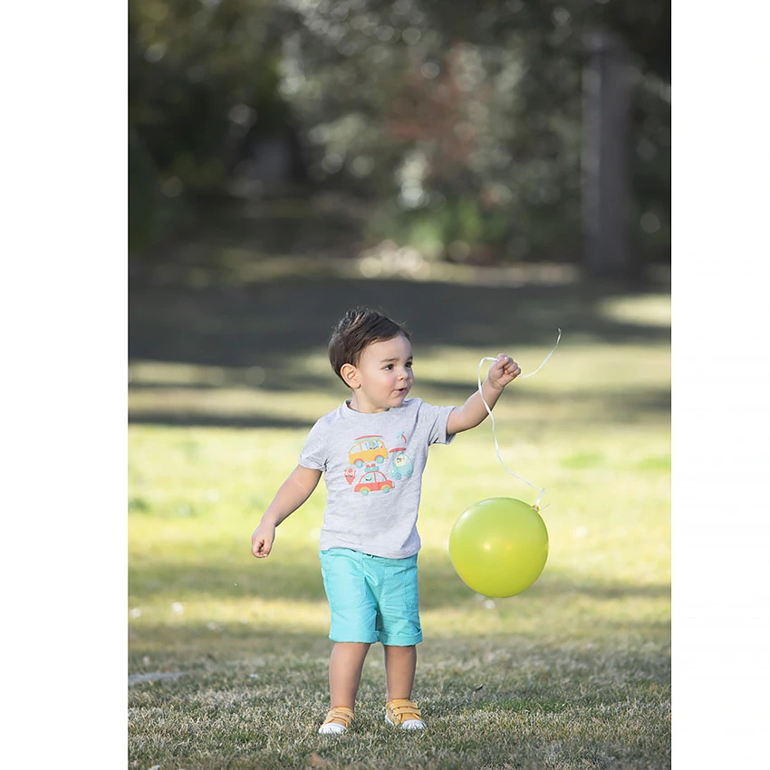 Ensemble T-shirt Et Bermuda Pour Bébé Garçon 4 Ensemble T-shirt Et Bermuda Pour Bébé Garçon – Image 4