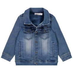 Veste En Molleton Effet Jean Pour Bébé Garçon