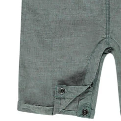 Salopette Courte Avec Broderie Palmier Pour Bébé Garçon -Orchestra HLAMM0 GRF 4 X