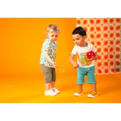 Ensemble Chemise Manches Courtes Imprimé Jungle + Bermuda Pour Bébé Garçon -Orchestra HLAMMA ECR 6 X