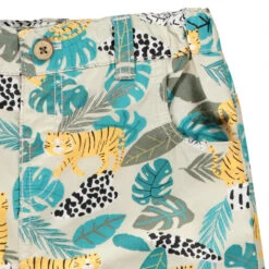 Bermuda En Coton Imprimé Jungle Pour Bébé Garçon -Orchestra HLAMMB ECR 3 X