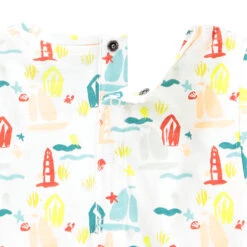 Ensemble De Plage Débardeur Imprimé + Bermuda Pour Bébé Garçon -Orchestra HLAMMG BLA 3 X