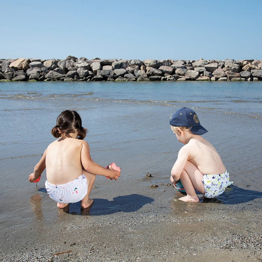 Slip De Bain Anti-UV Imprimé Animaux Pour Bébé Garçon 4 Slip De Bain Anti-UV Imprimé Animaux Pour Bébé Garçon – Image 4