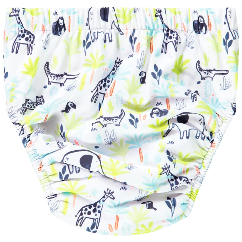 Slip De Bain Anti-UV Imprimé Animaux Pour Bébé Garçon 3 Slip De Bain Anti-UV Imprimé Animaux Pour Bébé Garçon – Image 3