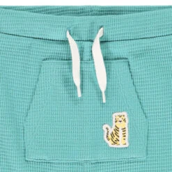 Bermuda En Coton Gaufré Avec Poche Kangourou Pour Bébé Garçon -Orchestra HLAMMP BLM 3 X