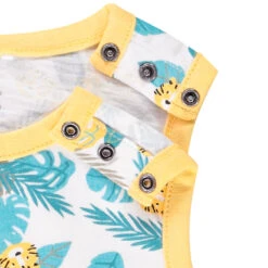 Ensemble De Plage Débardeur Et Short à Motif Jungle -Orchestra HLAMMW ECR 3 X