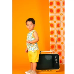 Ensemble De Plage Débardeur Et Short à Motif Jungle -Orchestra HLAMMW ECR 5 X