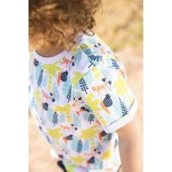 Ensemble De Plage T-shirt Et Bermuda Imprimé Savane Pour Bébé Garçon -Orchestra HLAMN6 BLF 11 X