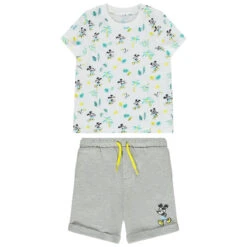 Ensemble De Plage T-shirt Et Bermuda Mickey Disney