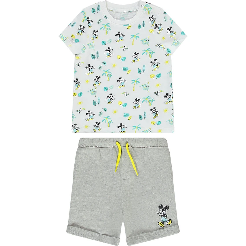 Ensemble De Plage T-shirt Et Bermuda Mickey Disney 4 Ensemble De Plage T-shirt Et Bermuda Mickey Disney â Image 4