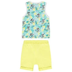 Ensemble De Plage Débardeur Et Bermuda Mickey Disney -Orchestra HLAMNG BLA 2 X