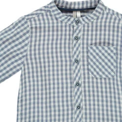 Chemise Manches Longues Col Mao En Coton Pour Bébé Garçon -Orchestra HLAMNN BLM 3 X