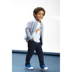 Pantalon En Coton Fantaisie Pour Bébé Garçon -Orchestra HLAMNR BLF 10 X