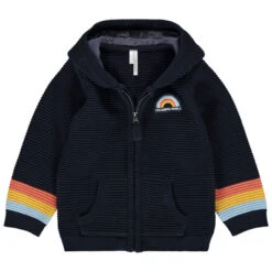 Gilet Avec Capuche Effet Tricot Pour Bébé Garçon