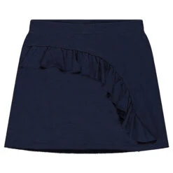 Junior - Jupe Droite Avec Volant En Biais