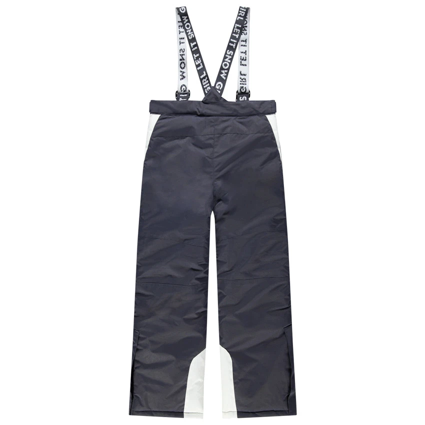 Junior - Pantalon De Ski Imperméable à Bretelles Et Poches Zippées 2 Junior - Pantalon De Ski Imperméable à Bretelles Et Poches Zippées – Image 2