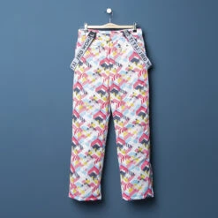 Junior - Pantalon De Ski Imperméable à Bretelles Imprimé All-over 9 Junior - Pantalon De Ski Imperméable à Bretelles Imprimé All-over -Orchestra HM91KQ ECR 10 X