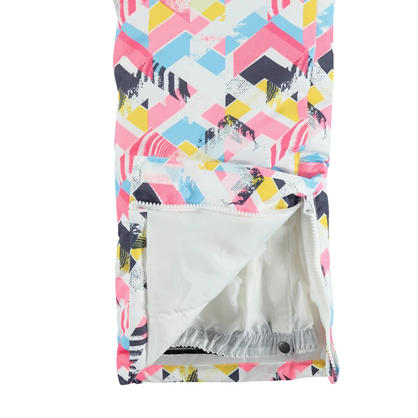 Junior - Pantalon De Ski Imperméable à Bretelles Imprimé All-over 3 Junior - Pantalon De Ski Imperméable à Bretelles Imprimé All-over – Image 3