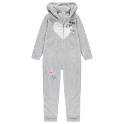 Junior - Surpyjama En Sherpa Avec Détails Fantaisie Brodés -Orchestra HM91QU GRC 4 X