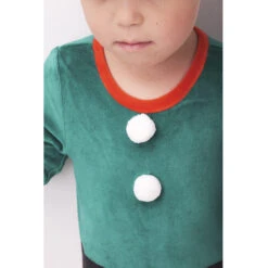 Dors-bien En Velours Lutin Esprit Noël Avec Bonnet Rayé -Orchestra HNAXPN RGM 14 X