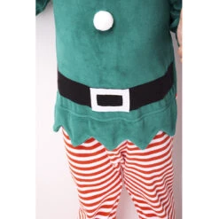 Dors-bien En Velours Lutin Esprit Noël Avec Bonnet Rayé -Orchestra HNAXPN RGM 15 X