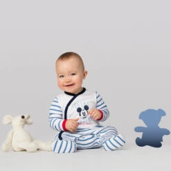 Dors-bien En Jersey Print Mickey Disney Pour Bébé Garçon -Orchestra HNAXTX BLA 10 X