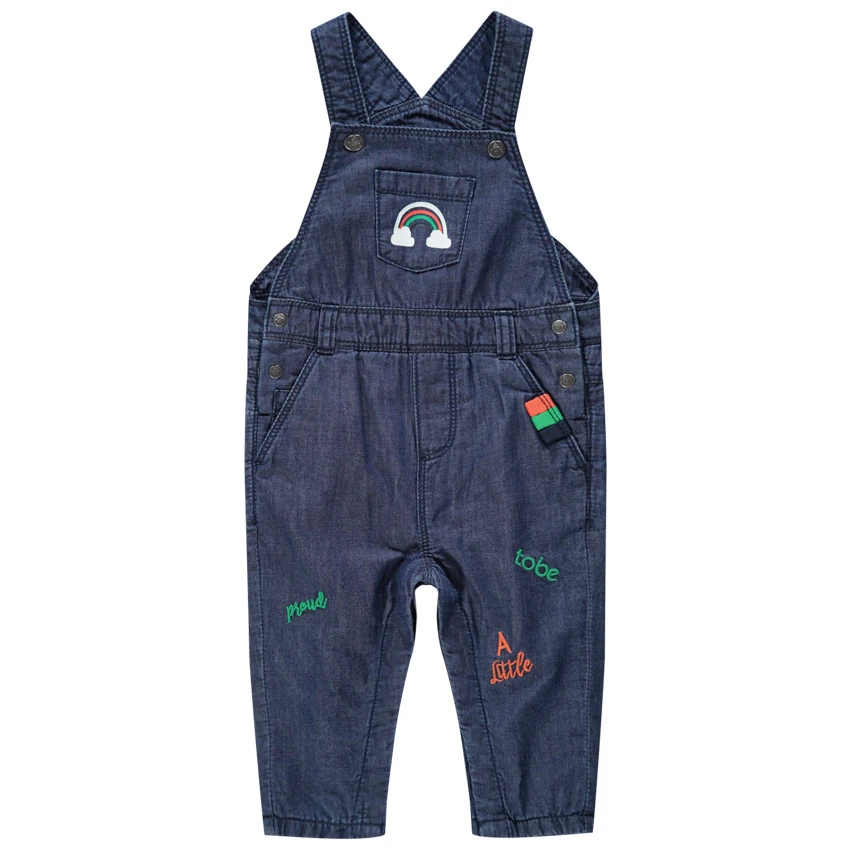 Salopette Longue Effet Denim 1 Salopette Longue Effet Denim