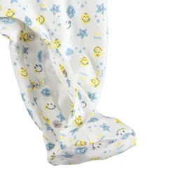 Dors-bien En Coton Bio Avec Smiley Printé All-over -Orchestra HNAXVL ECR 3 X