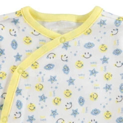 Dors-bien En Coton Bio Avec Smiley Printé All-over -Orchestra HNAXVL ECR 4 X