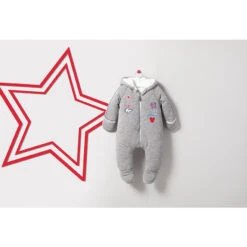 Combi-pilote à Capuche Doublée Sherpa Pour Bébé Garçon 11 Combi-pilote à Capuche Doublée Sherpa Pour Bébé Garçon -Orchestra HNAXWS GRF 10 X