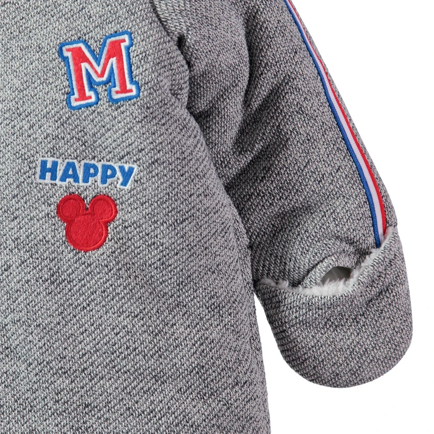 Combi-pilote à Capuche Doublée Sherpa Pour Bébé Garçon 5 Combi-pilote à Capuche Doublée Sherpa Pour Bébé Garçon – Image 5