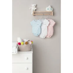 Body Manches Courtes En Coton à Inscription Brodée -Orchestra HNAY0Z BLC 10 X