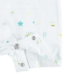 Lot De 2 Combinaisons Courtes à Motifs Oursons -Orchestra HNAY1H BLC 4 X