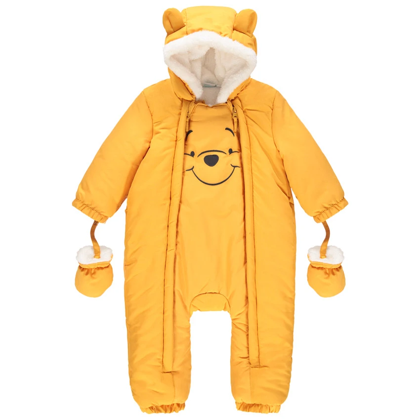 Combi-pilote Doublée Sherpa Motif Winnie L'ourson Disney 1 Combi-pilote Doublée Sherpa Motif Winnie L'ourson Disney