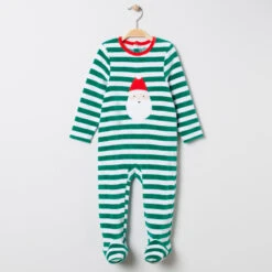Dors-bien En Velours Motif Père Noël Pour Bébé Garçon