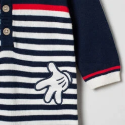 Combinaison En Tricot à Rayures Et Motifs Mickey Disney -Orchestra HNAY3G BLF 4 X