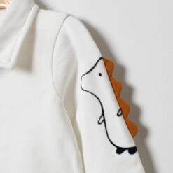 Polo Manches Longues à Bandes Et Hérisson Printé -Orchestra HNAY3O ECR 3 X