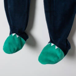 Dors-bien En Velours Motif Crocodile -Orchestra HNAY45 BLF 4 X