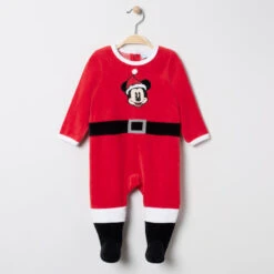 Dors-bien En Velours Mickey Disney Esprit Noël