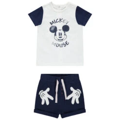 Ensemble à T-shirt Print Mickey Et Short Disney