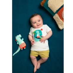 Ensemble T-shirt Print Dinosaure Et Short Pour Bébé Garçon 11 Ensemble T-shirt Print Dinosaure Et Short Pour Bébé Garçon -Orchestra HNAY4W BLA 6 X